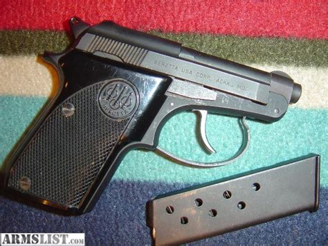 Armslist For Sale Beretta 21a Bobcat 25 Cal Pistol Ammo