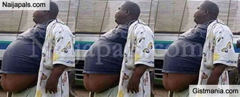 Wtf The Massive Belly Of This Man Has Got People Talking Photo