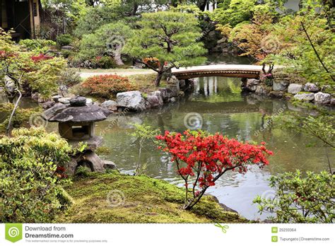 Isuien Garden Nara Stock Photo Image Of Landmark Kansai