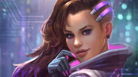 1600x900 Sombra Overwatch Fan Art Wallpaper1600x900 Resolution Hd 4k