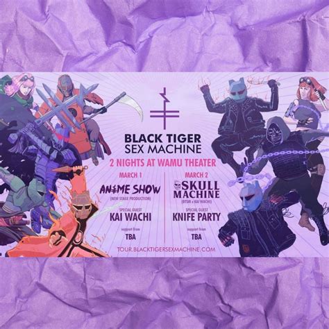 Black Tiger Sex Machine Wamu Theater Seattle Mar 1 2024 · Showpass