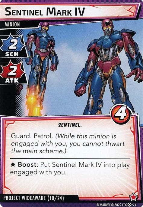 Sentinel Mark Iv · Marvelcdb
