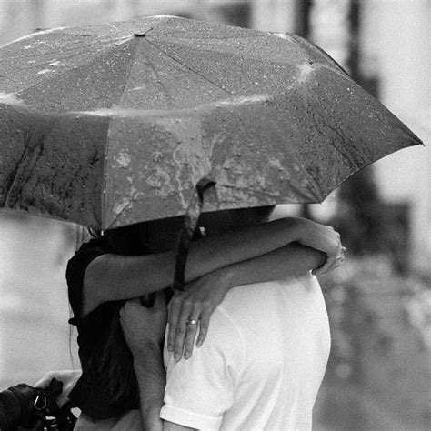 Kissing In The Rain Featured 3 Photograph By Alexander Senin