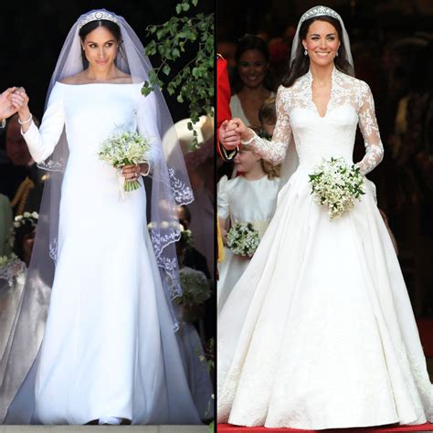 Kate Middleton And Meghan Markles Wedding Dresses Who Had The Best
