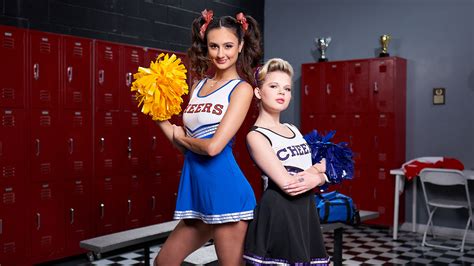 Clash Of The Cheerleaders Watch Lesbian Porn On Girlsway