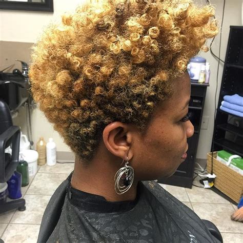 Tapered natural hair is perfect for women who want a short style with options. Pin on Short Nattys