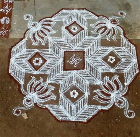 Pin By Latha Packirisamy On Rangoli Rangoli Designs With Dots