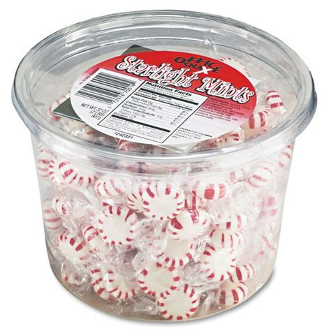 Office Snax Starlight Mints Peppermint Hard Candy Individual Wrapped