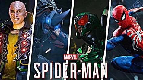 Who Are Spider Man Ps4s Villains The Sinister Six Explained Images