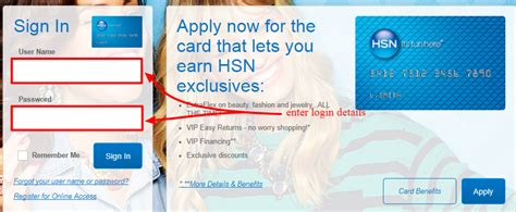 When you're ready to buy, it offers several payment options, including the hsn card and hsn. d.Comenity.Net/HSN My Online Bill Payment HSN Credit Card - Manage your account - Comenity