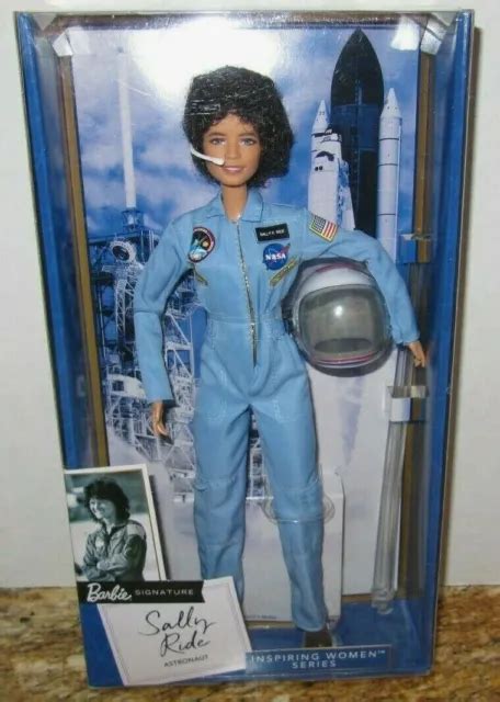 Barbie Sally Ride Inspiring Women Doll Astronaut Space Nasa Mattel