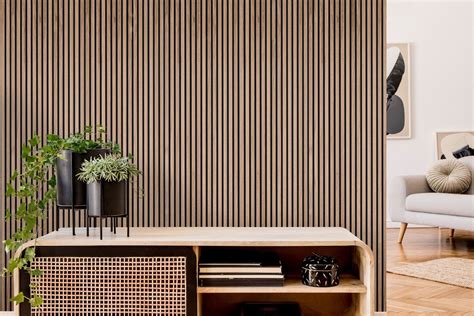 Acupanel Luxe Natural Walnut Acoustic Wood Wall Panels Panel Dinding