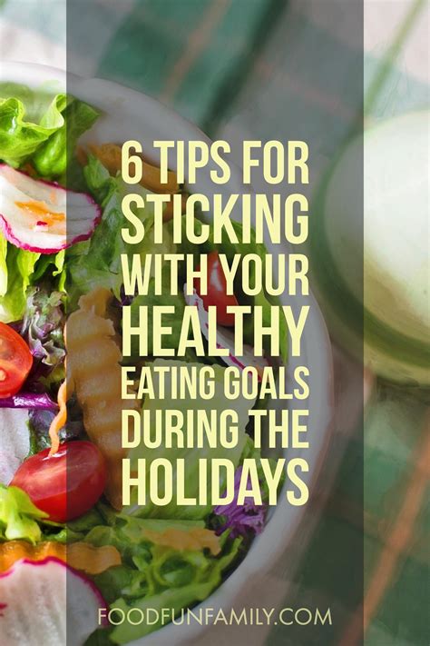 6 Tips For Sticking With Your Healthy Eating Goals During The Holidays