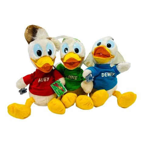Duck Tales Huey Dewey Louie 13 Applause Disney Plush Dolls 8495
