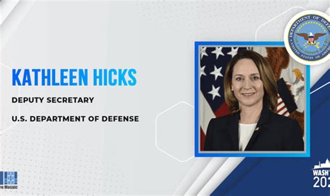Deputy Defense Secretary Kathleen Hicks Selected To 2023 Wash100 For