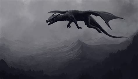 Wallpaper 4k high resolution mac. Big Giant Black Dragon 4k, HD Artist, 4k Wallpapers ...