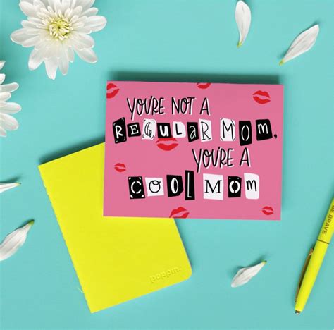 Mean Girls Cool Mom Card Punkpost Card