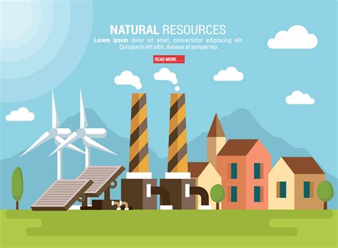 Natural Resources Vector Illustration 172797 Vector Art at Vecteezy