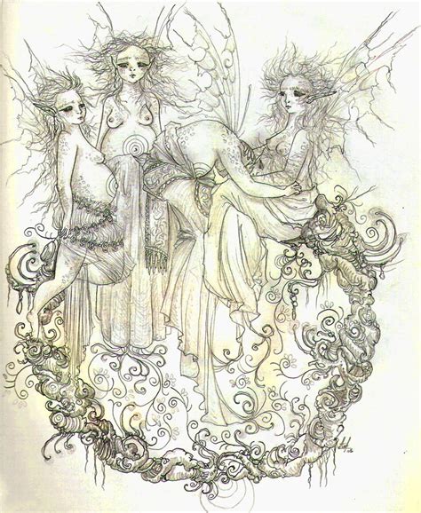 Circle Of The Pregnant Fairies By Lilpip On Deviantart