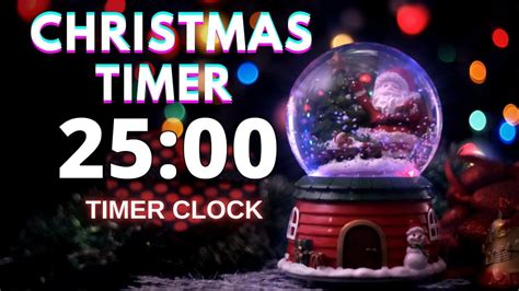 25 Minute Christmas Timer Set 25 Minute Christmas Countdown Timer