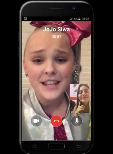 Descarga De Apk De Jojo Siwa Video Call It S Real She Answered Me Para Android