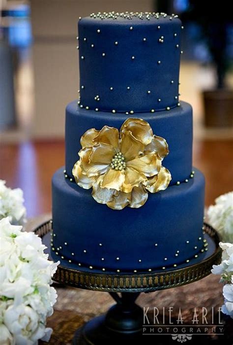 It was released through republic records on september 18, 2015. Two-Tier Blue Ombre Wedding Cake - A Watercolor Wedding ...