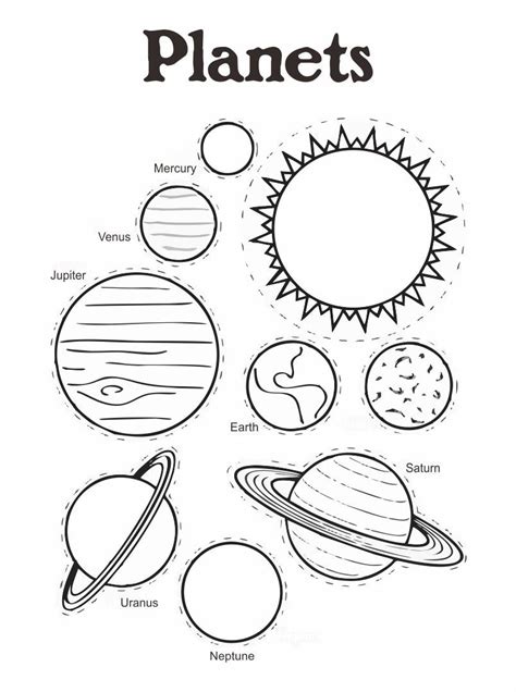 Printable Planets To Cut Out