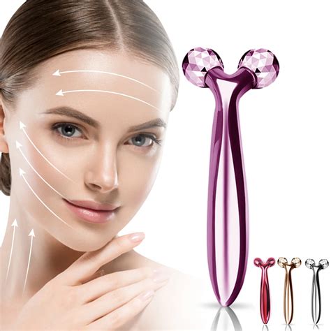 3d Face Roller Massager 360 Rotate Thin Face Full Body Shape Massager Lifting Wrinkle Remover
