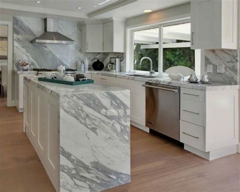 Marble Like Quartz And Cultured Marble Countertops