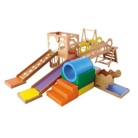 Se921001 Indoor Playground Equipment Kids Toys Preschool Educational Equipment Wooden Indoor