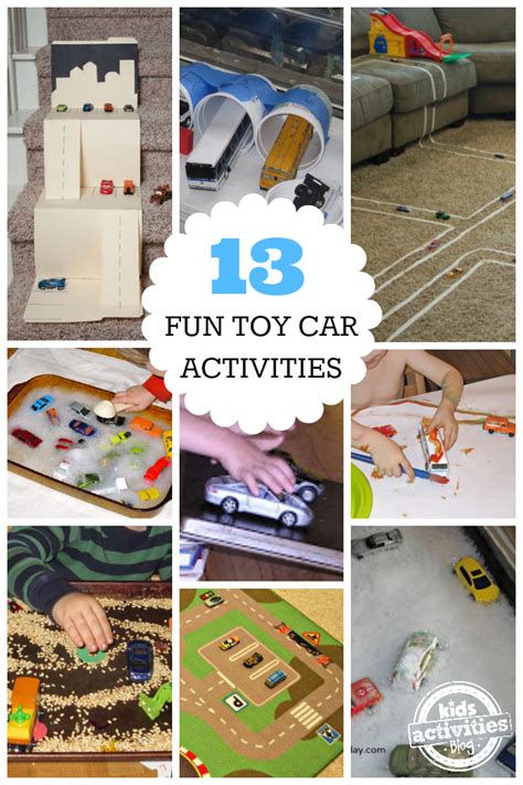 10 fun games to play with toddlers. 13 FUN TOY CAR ACTIVITIES FOR KIDS - Kids Activities