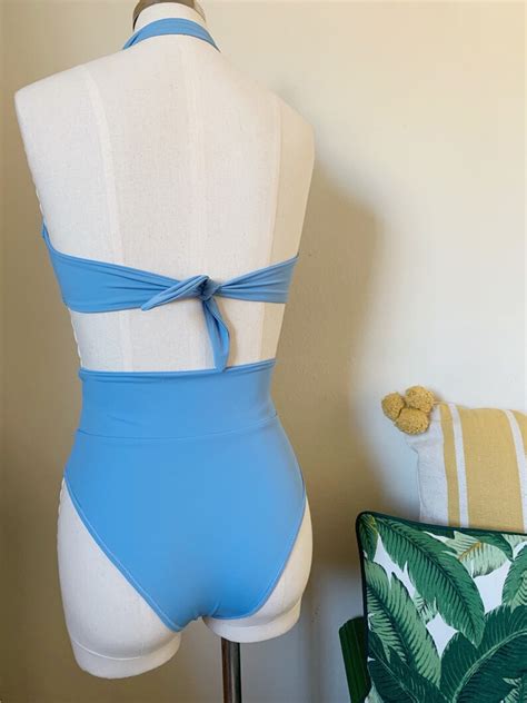 High Waisted Bikini Bottoms Sewing Pattern PDF Women S Etsy