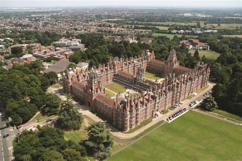 Royal Holloway University Of London British Side İngilterede Eğitim