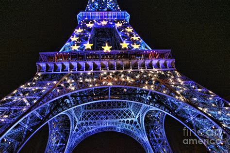 Eiffel Night Ii Photograph By Chuck Kuhn Fine Art America