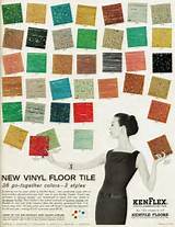 Pictures of Vintage Vinyl Floor Tiles