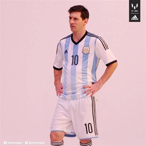 Leo Messi Forever — Messi Com O Novo Uniforme Da Seleção Argentina