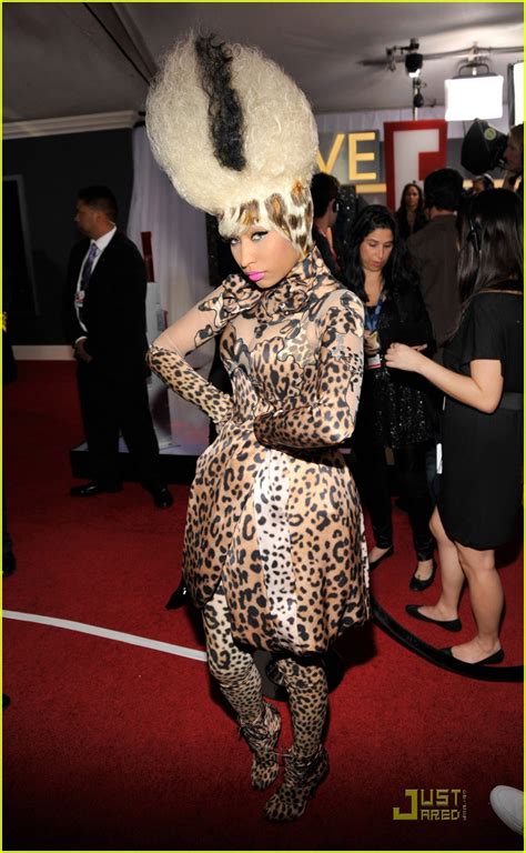 Blazeadams247 Check Out Nicki Minajs Grammy Red Carpet Look