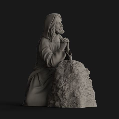 If you're in search of the best jesus christ background, you've come to the right place. Jesus Praying 3D Model 3D printable STL | CGTrader.com