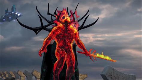 You Cant Defeat Me Surtur Vs Hela Ragnarok Edition Youtube