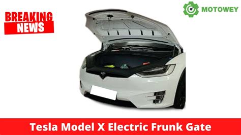 Tesla Model X Automatic Frunk Gate Youtube