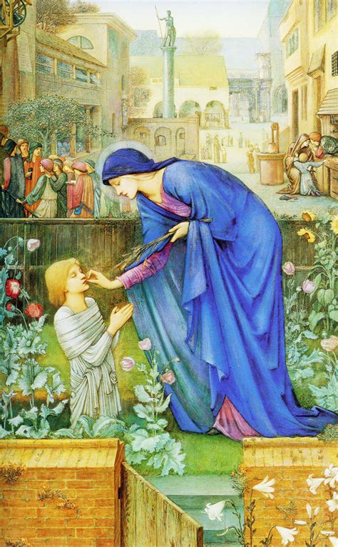 Edward Burne Jones The Prioresss Tale