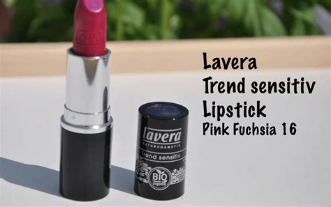 Greenandpinkyfrog Lavera Trend Sensitiv Lipstick Pink Fuchsia 16