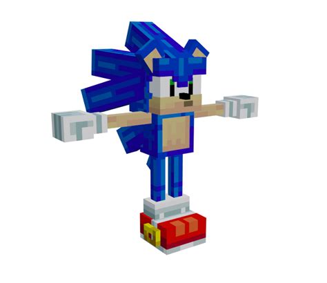 Custom Edited Sonic The Hedgehog Customs Sonic Minecraft