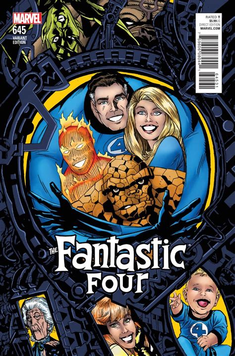 Fantastic Four Vol 6 645 Variant Comic Book Cover