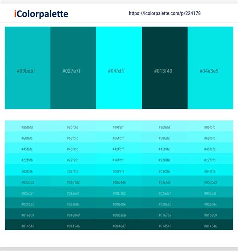 120 Latest Color Schemes With Teal And Dark Green Color Tone