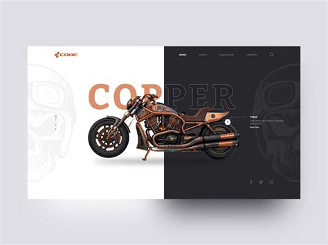 Bike Landing Page Redesign Search By Muzli Ux Design Graphic Design