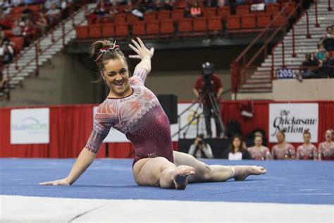 Oklahoma Gymnastics Sooners Defeat Nebraska At Perfect 10 Challenge