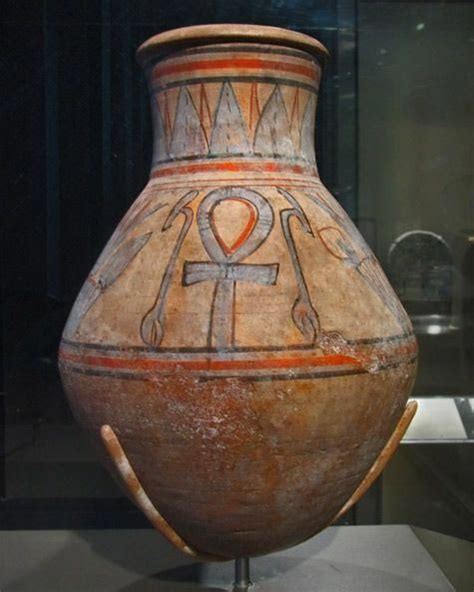 Egyptian Pottery Jar Egyptianpottery Egyptian Artifacts Ancient Egyptian Art Ancient Pottery