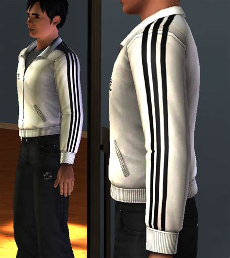 Mod The Sims Adidas Tracksuit Jacket And Pants