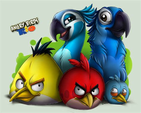 Angry Birds Rio Art Rio Photo 34884955 Fanpop